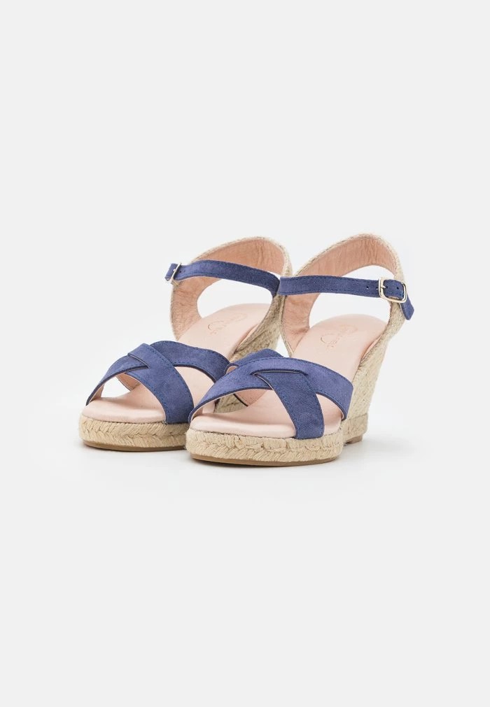 Sandale ANNA FIELD Anna Field Cuir Bleu Marine Femme | CJC-4938783